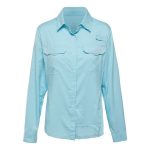 Shimano Women's Vented Shirt Aqua