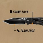 Gerber Paraframe Mini Tanto Folding Knife Black - Image 5