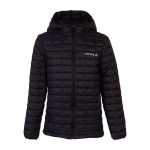 Cederberg Youth Recycled Baffle Hooded Puffer Jacket Black