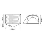 Mountain Designs Redline 2-Person Tent Red Dahlia - Image 10