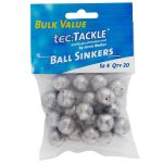 Jarvis Walker Tec Tackle Ball Sinkers Value Pack Silver - Image 4