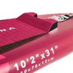 Aqua Marina Coral 10'2'' Inflatable SUP with Paddle Pink - Image 3