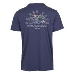 Trip In A Van Men's No Bad Days Tee Washed Navy - Image 2