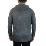 Gillz Pro Series UV Hooded Long Sleeve Performance Fishing Shirt Rifle Green Burnt - Image 4