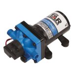NorthStar 11.4L Fresh Water RV Pump Black 11.4 L