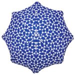 Coconut Grove Mosaic Family Beach Umbrella Blue Mosaic - Image 4