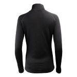 Mountain Designs Women's Merino Long Sleeve Quarter Zip Top Black - Image 2