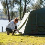 Oztrail Fast Frame 3 Person Tent Green - Image 3