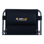 Oztrail Daybreak Sun Lounger Black - Image 3