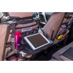 MSA 4X4 Seat Organiser With Drop Down Table Black - Image 2