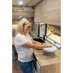 Pop Up Essentials Adjustable Colander Beige & Grey - Image 16