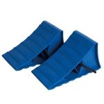 Companion Caravan Wheel Chock 2 Pack Blue 2 Pack