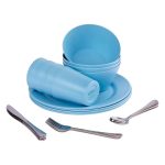 Yonder 4 Person Bamboo Dining Set - Image 2