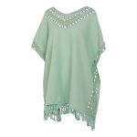Body Glove Women's Crochet Cover Up Aqua - Image 3