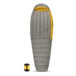 Sea To Summit Spark II Ultralight -2° Sleeping Bag Regular Cream Dark Grey & Yellow - Image 2