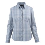 Mountain Designs Women's Katherine Long Sleeve Shirt Blue & White