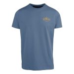 Mountain Designs Men's Blue Heritage Short Sleeve Tee Coronet Blue