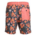 Cape Men's Wildflower Volley Shorts Navy - Image 2