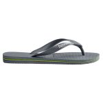 Havaianas Men's Brazil Tech Thongs Grey - Image 3