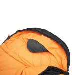 Oztent Hamilton XL 6° Sleeping Bag Black/Orange Black & Charcoal - Image 2