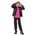 Cederberg Youth Recycled Baffle Hooded Puffer Jacket Black - Image 6