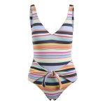 Body Glove Women's Stripe Swim Suit Multicoloured
