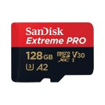 Sandisk 128GB Extreme Pro MicroSD Black