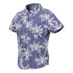 Cape Kids Boy's Tropical Short Sleeve Shirt Navy - Image 3