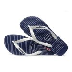 Havaianas Men's Top Nautical Thongs Navy Blue & White - Image 3