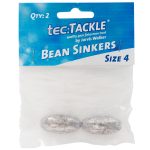 Jarvis Walker Tec Tackle Bean Sinkers Silver - Image 3