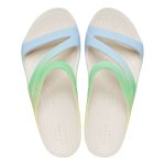 Crocs Women's Kadee II Seasonal Graphic Sandals Stucco & Multicoloured - Image 2