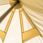Yonder Outdoor Argyle Bell Tent Natural - Image 3