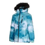 Chute Youth Tie Dye Snow Jacket Marine Teal & Beach Glass - Image 3
