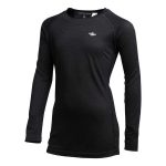 Mountain Designs Kids' Merino Blend Long Sleeve Top Black - Image 4