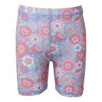 Trip In A Van Kids Bike Shorts Paisley Floral Aop