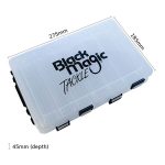 Black Magic Double Sided Lure/Squid Jig Box Clear