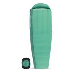 Sea To Summit Journey I Women's Down -1° Sleeping Bag Regular Green Peacock & Emerald - Image 2