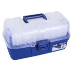 Jarvis Walker 3-Tray Clear-Top Tackle Box - Image 2