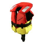 Marlin Children's Deluxe L100 PFD Red & Yellow - Image 3
