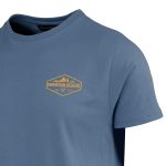 Mountain Designs Men's Blue Heritage Short Sleeve Tee Coronet Blue - Image 4