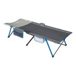 Spinifex Quick Fold Large Camp Stretcher Blue & Grey - Image 2