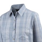 Mountain Designs Women's Katherine Long Sleeve Shirt Blue & White - Image 6