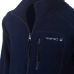 Cederberg Youth Larapinta V2 Full Zip Fleece Top Navy - Image 2