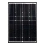 KT Cables 120 Watt Solar Panel Black