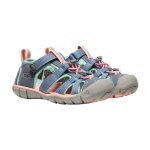 Keen Kid's Seacamp II Sandals Flint Stone Ocean Wave - Image 2
