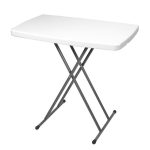 Spinifex 76 cm Folding Table White 76 cm
