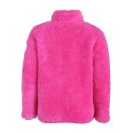 Cape Kids' Fluffy Fleece Top Hot Pink - Image 2