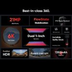 Insta360 ONE RS 1-Inch 360 Action Cam Black - Image 44