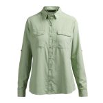 Mountain Designs Women's Wilpena II Long Sleeve Shirt Laurel Green