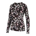 Chute Women's Mountain Thermal Top Black Floral - Image 3